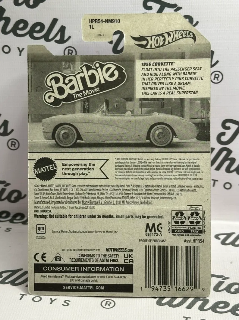 Corvette 1956 Barbie