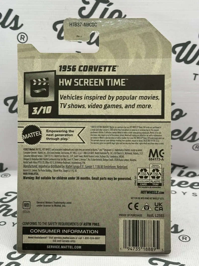 Corvette 1956 Barbie