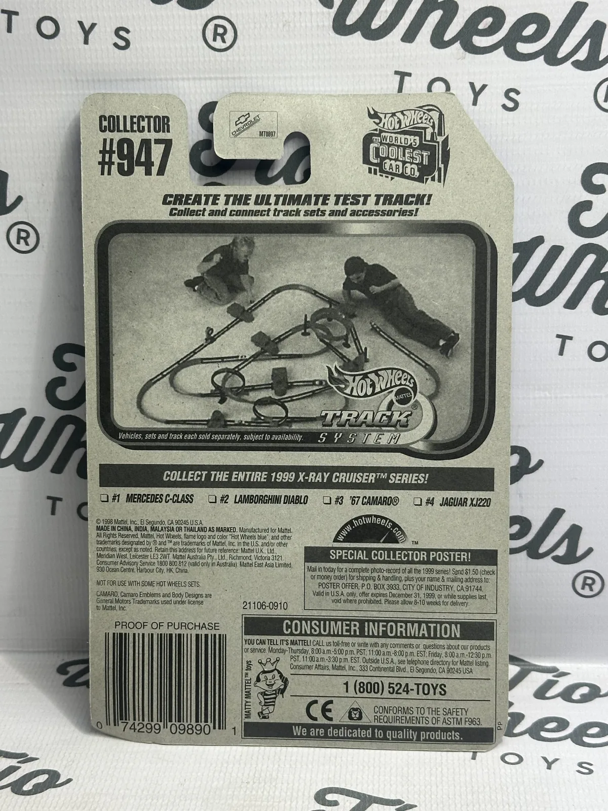 Camaro 1967 abre Capot