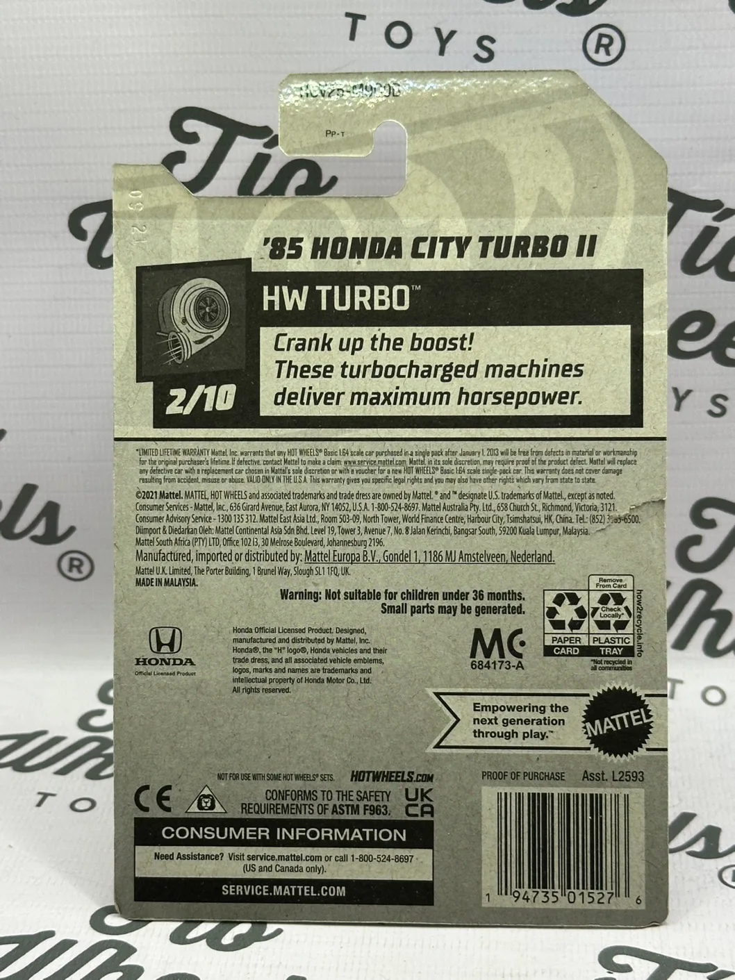 Honda City Turbo ll 1985