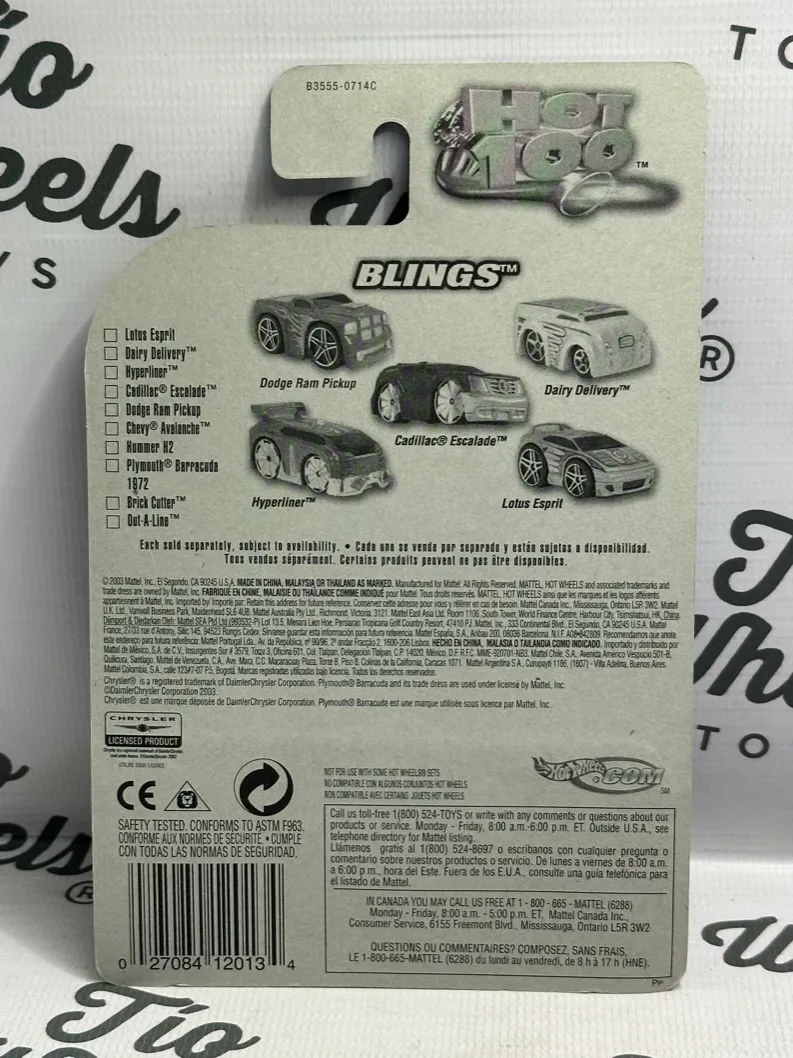 Plymouth Barracuda 1972 Blings