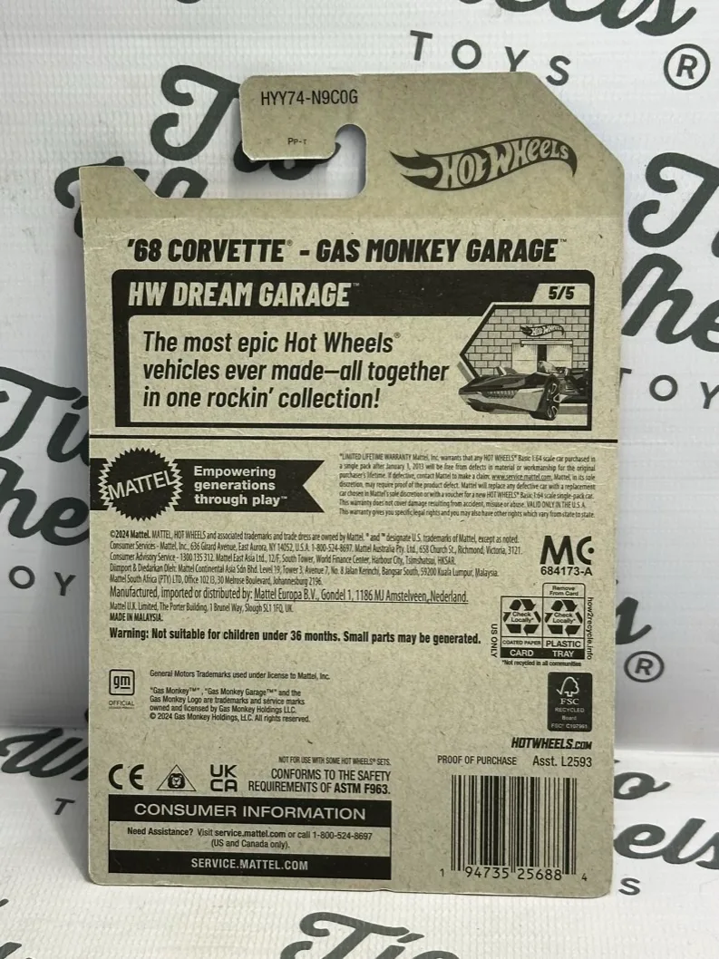 Corvette 1968 Gas Monkey Garage