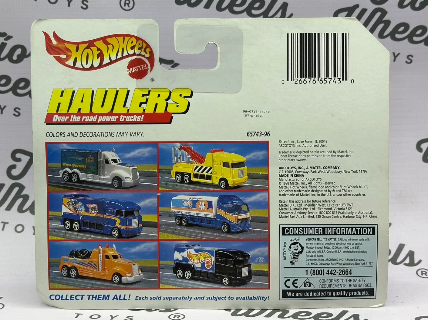 Haulers 30 años Hotwheels