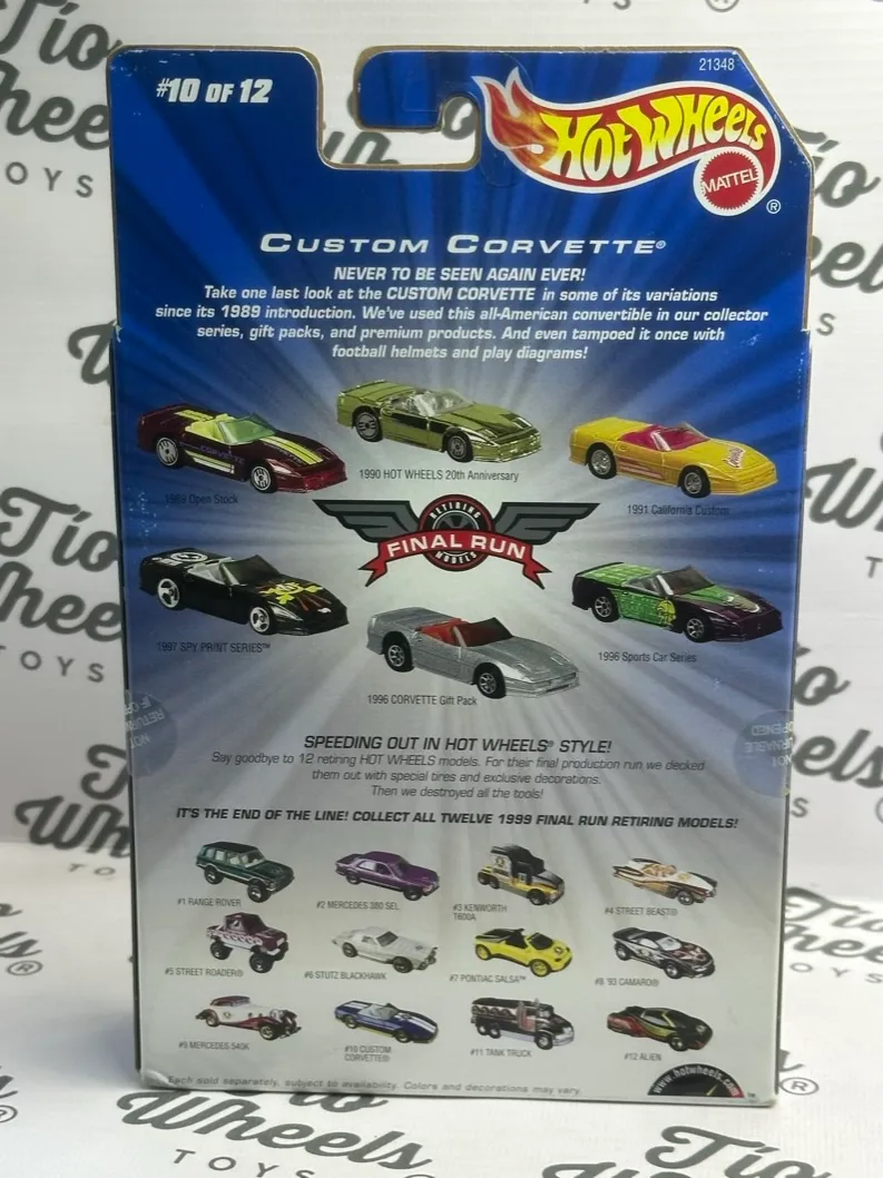 Corvette Custom Final Run 10/12
