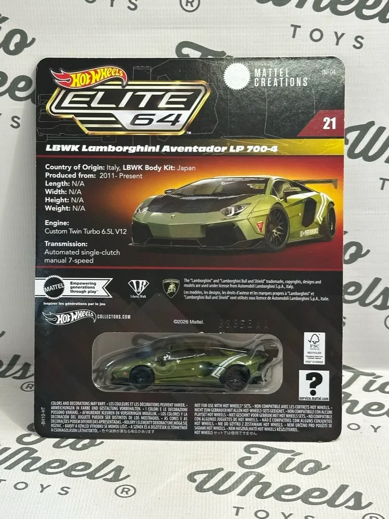 Lamborghini Aventador LP 700-4 LBWK Elite 64