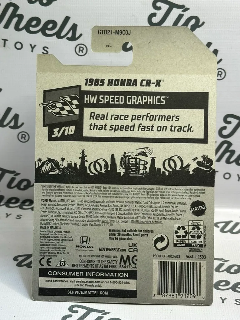 Honda CRX 1985 Zamac