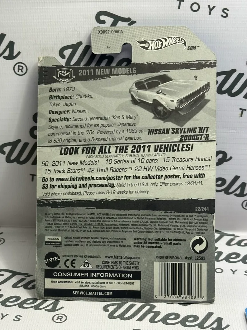 Nissan Skyline H/T 2000 GT-R Primera Edición