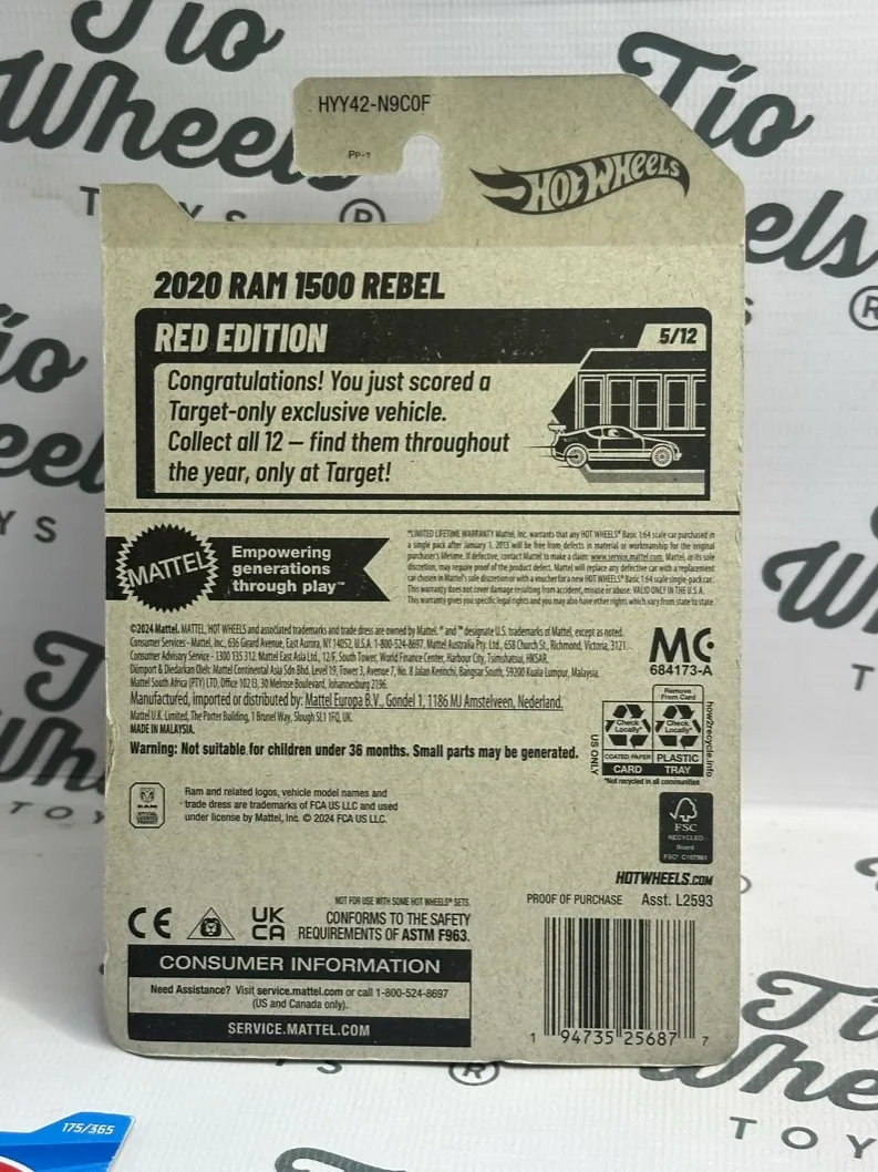 Dodge RAM 1500 Rebel Red Edition
