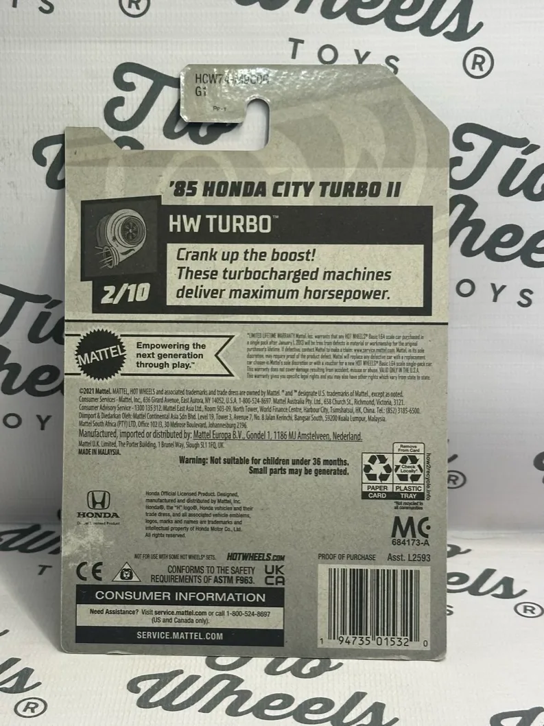 Honda City Turbo II 1985