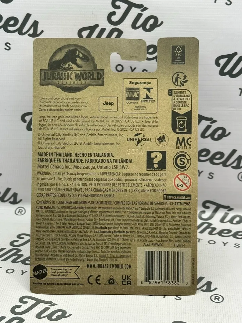 Jeep WRANGLER 2018 Jurassic World