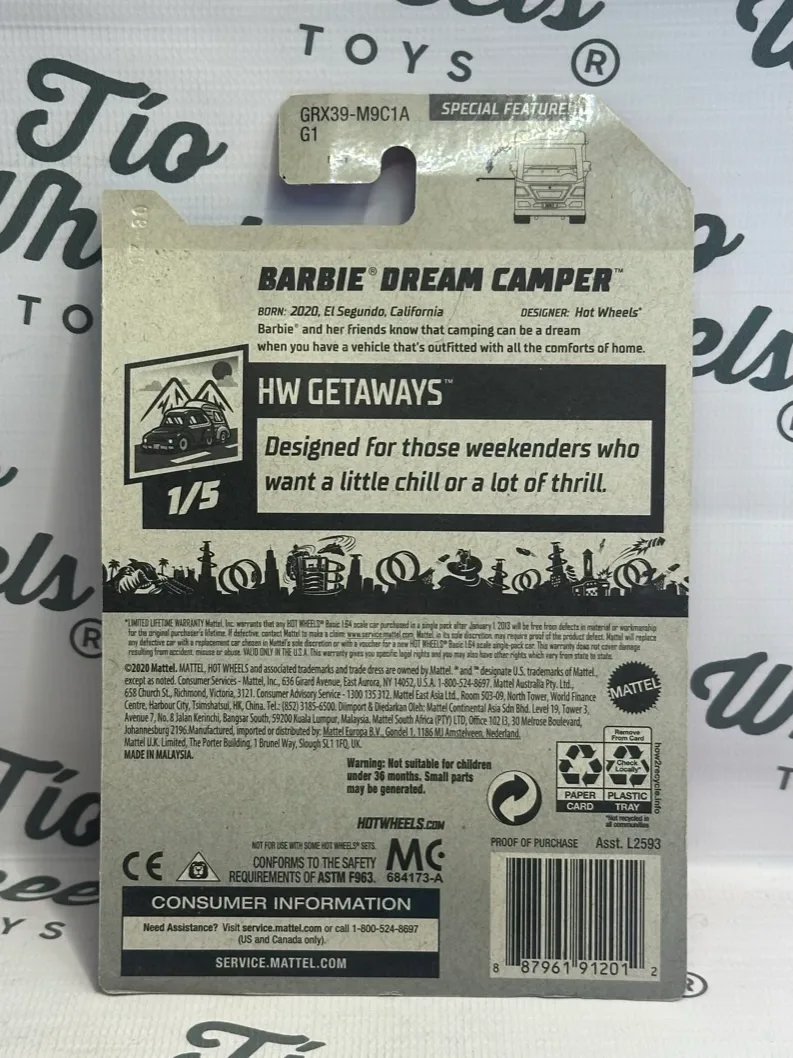 Barbie Dream Camper primera Edición 2021
