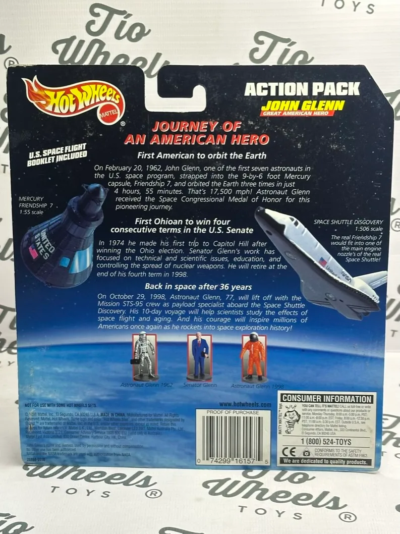 Action Pack Back In Space John Glenn