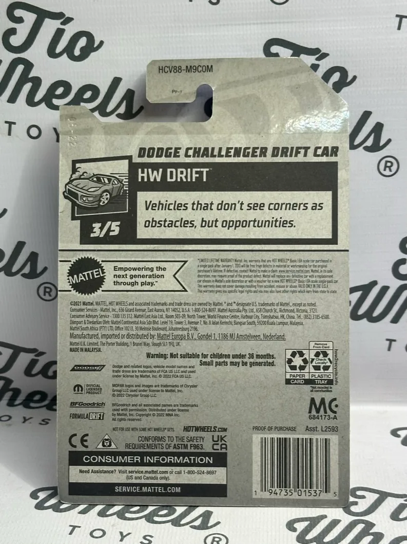 Dodge Challenger Drift Car