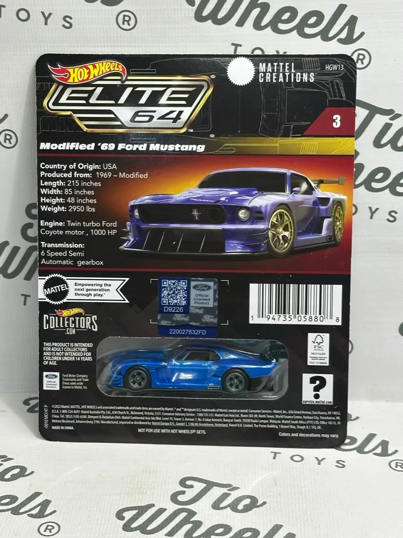 Ford Mustang 1969 Elite 64