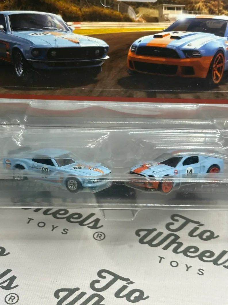 Pack 2 / Ford Mustang Boss 302 1969 - Ford Mustang 2014 Gulf