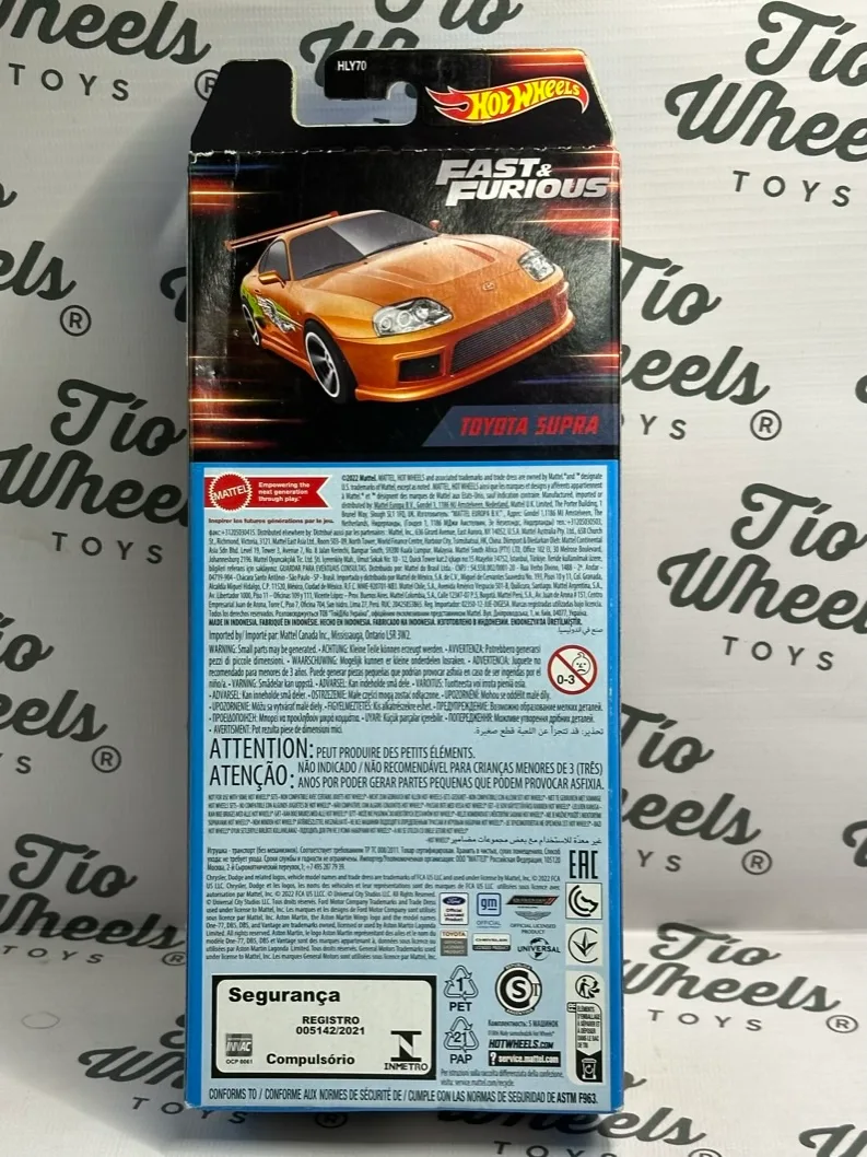 Pack 5 Fast and Furious