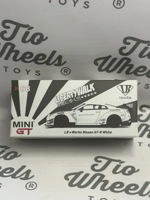 Nissan GT-R White LB Works 68