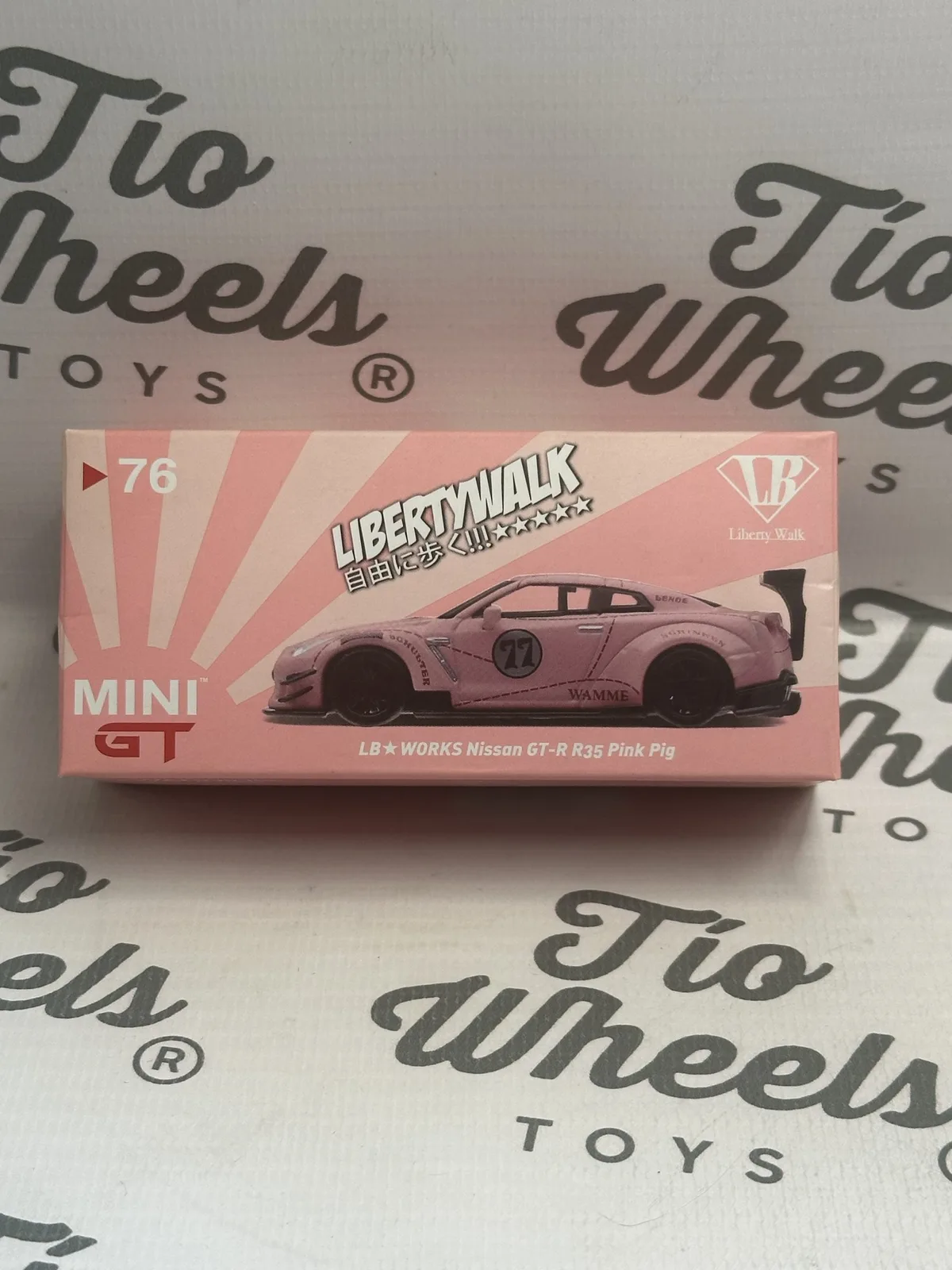 Nissan GT-R R35 Pink Pig LB Works 76