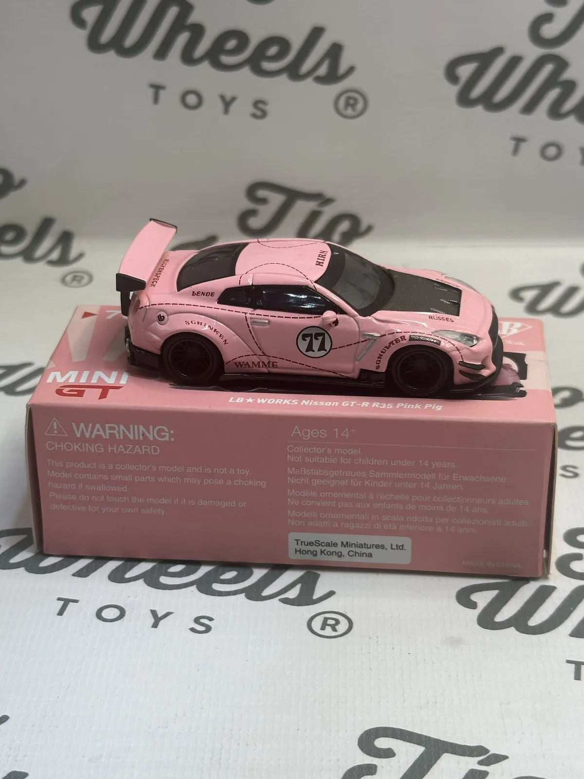 Nissan GT-R R35 Pink Pig LB Works 76
