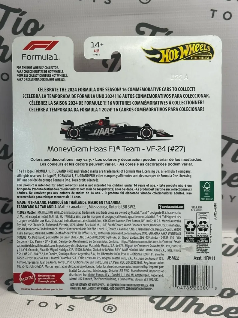 Moneygram Hass F1 Team VF24 #27