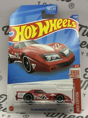 Corvette Greenwood 1976 Red Edition