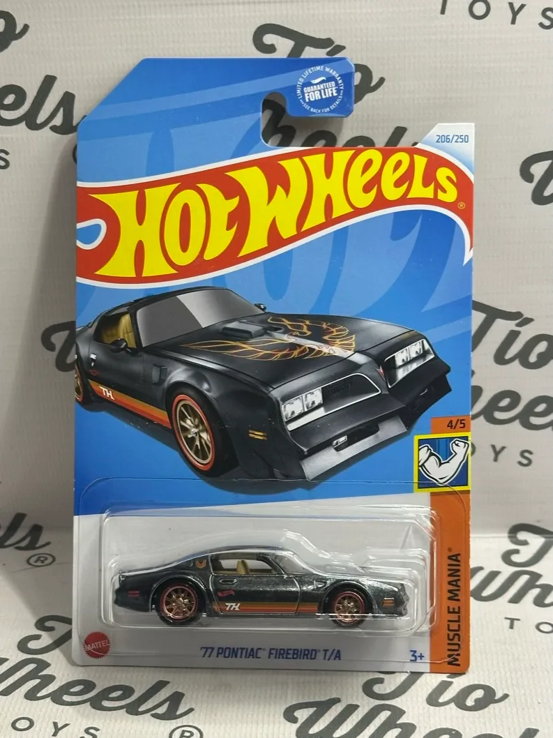 Pontiac Firebird T/A 1977 STH Tarjeta EEUU