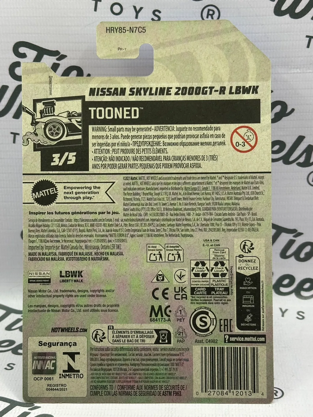 Nissan Skyline 2000GT-R LBWK Tooned