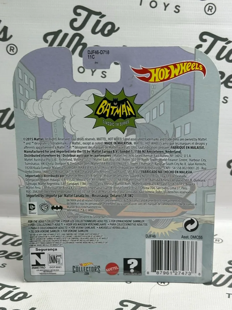 TV Series Batmobile Serie Retro 2016