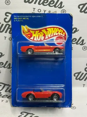 Pack 2 Ford Mustang 1965 Metal abre capot / Shelby Cobra 427 metal abre capot años 1994
