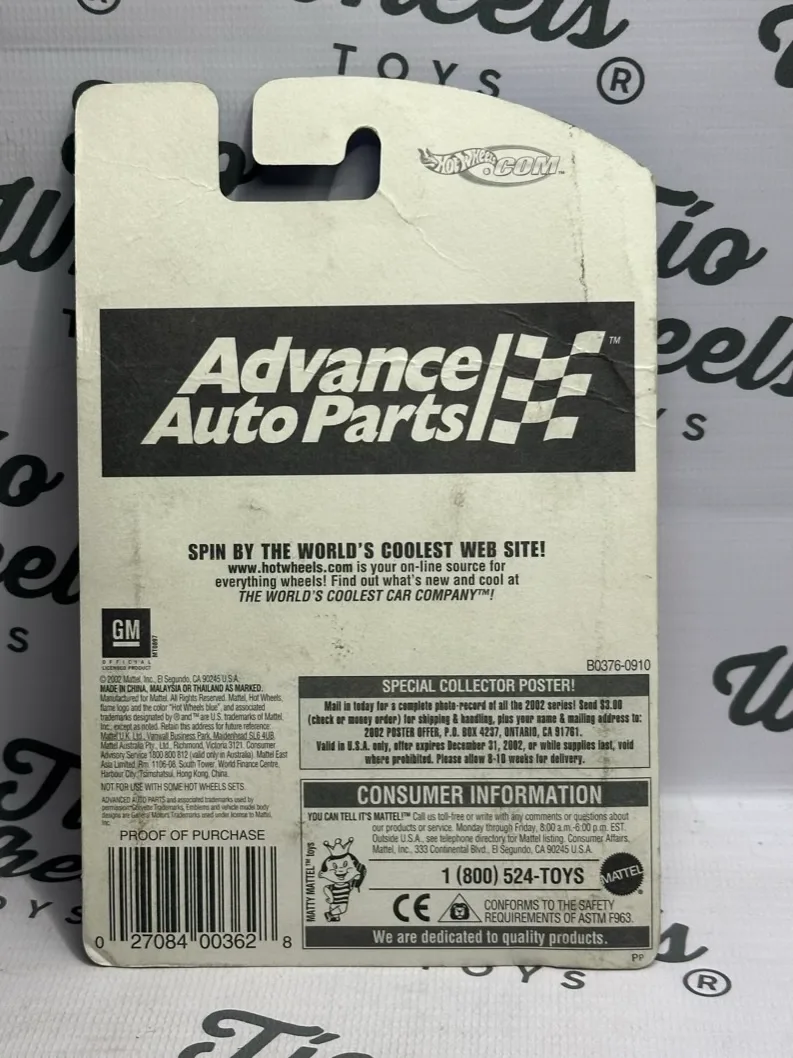 Pack 2 Advancel auto Parte - Corvette 1965 / Muscle Tone