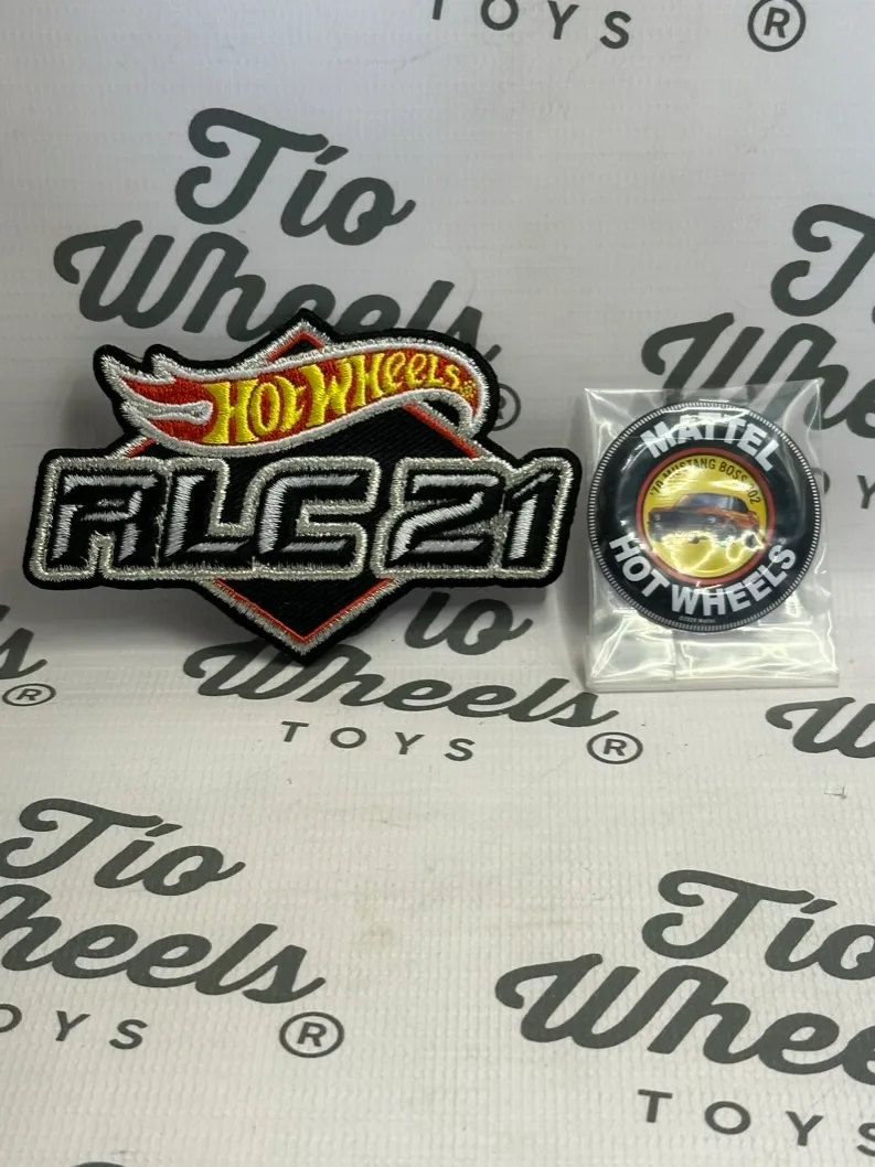 Ford Mustang Boss 302 RLC Con Parche y Pin