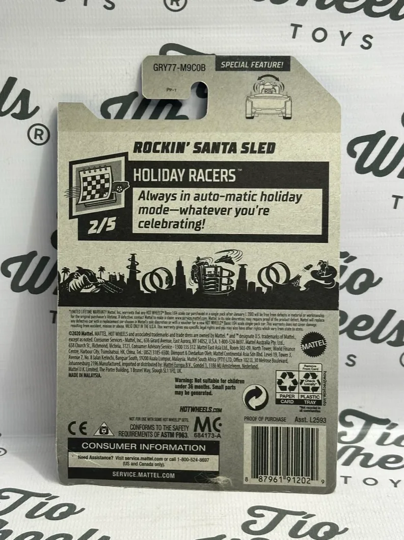 Rockin Santa Sled