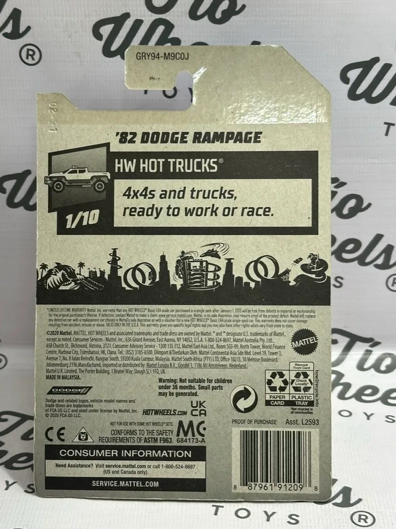 Dodge Rampage 1982