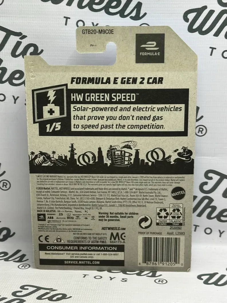 Fórmula E Gen 2 Car