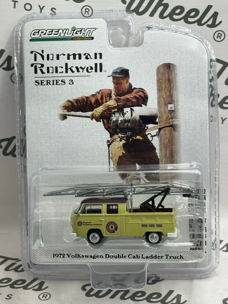 Volkswagen Double Cab Ladder Truck 1972 Norman Rockwell
