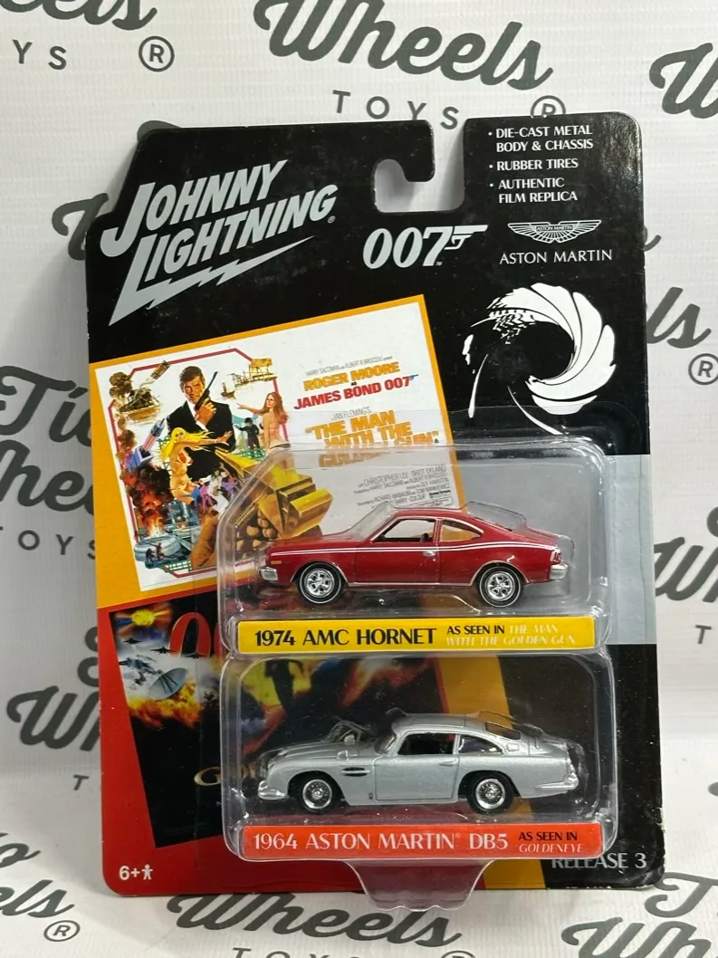 Pack 2 007 / AMC Hornet 1974 / Aston Martin DB5 1964