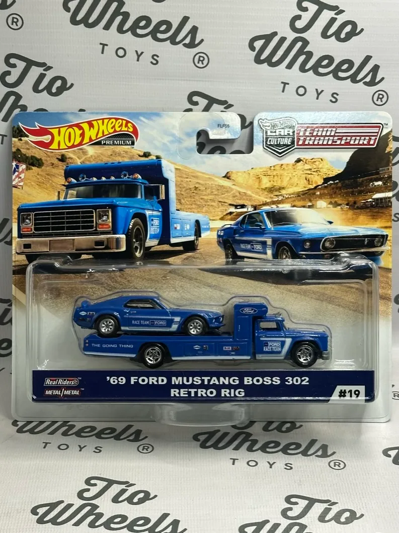 Team Transport Ford Mustang Boss 302 1969 // Retro Rig
