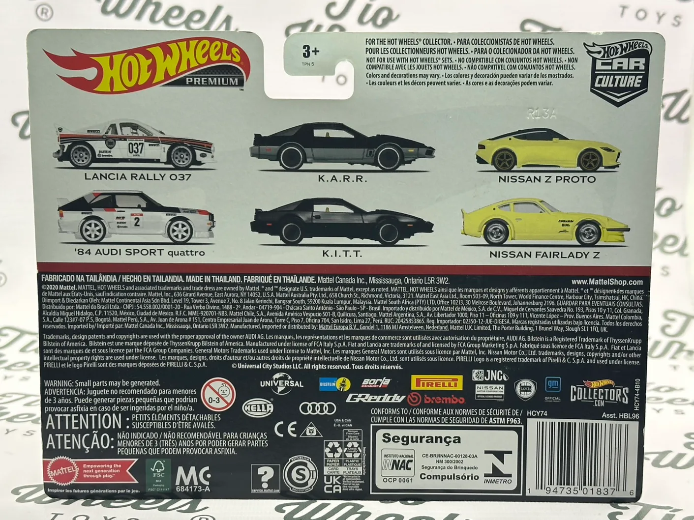 Pack 2 premium Knight Rider K.l.T.T - K.A.R.R