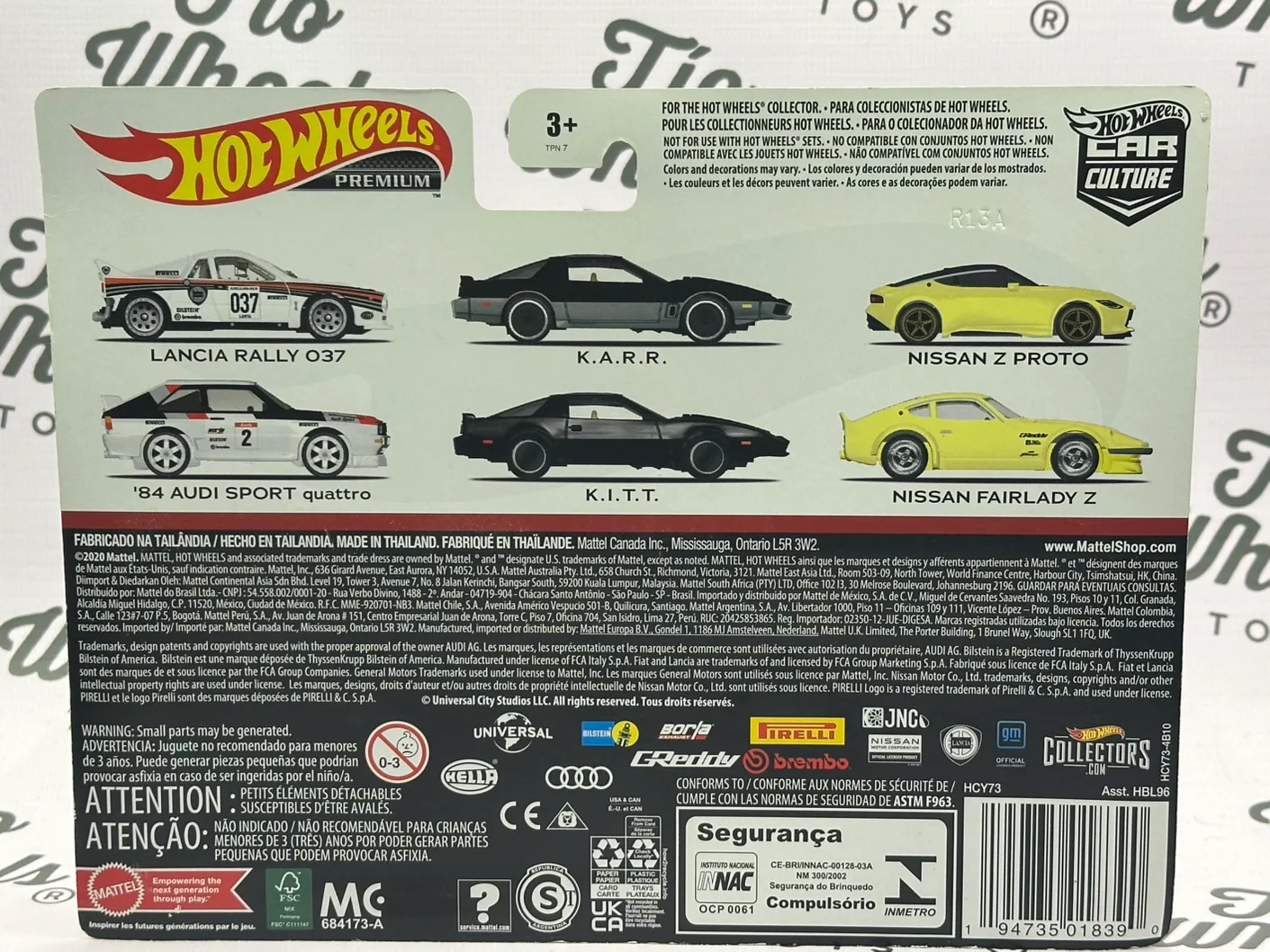 Pack 2 Rally Premium Lancia Rally - Audi Sport 84 Quattro