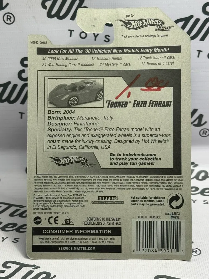Enzo Ferrari Tooned