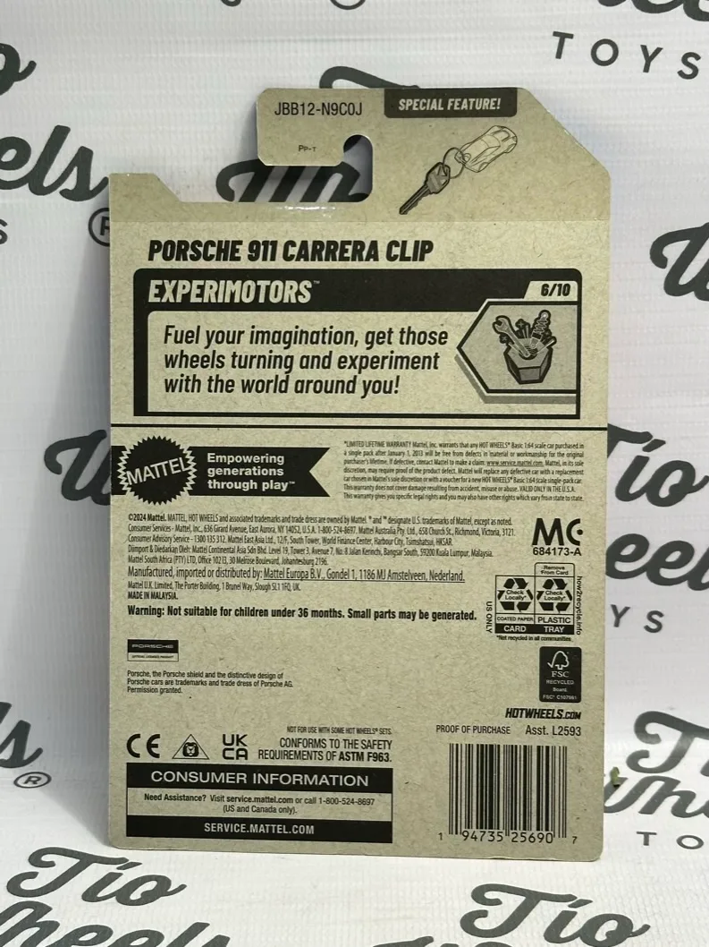Porsche Carrera 911 Clip