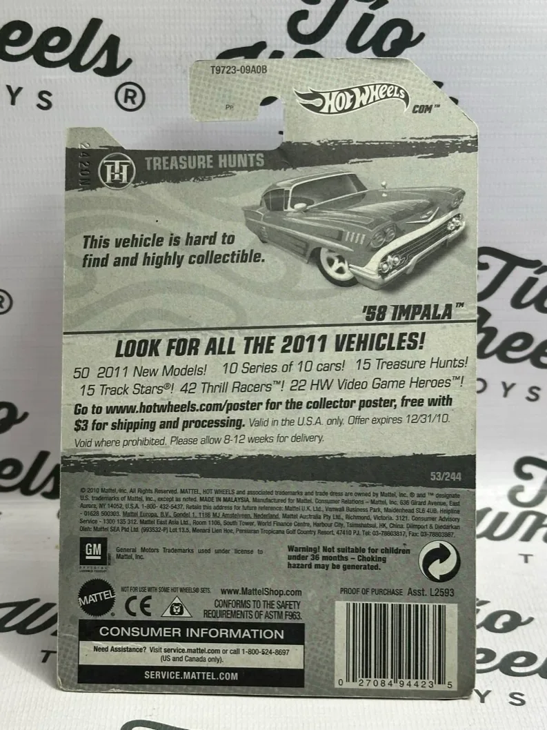 Chevy Impala 1958 TH (Metal)