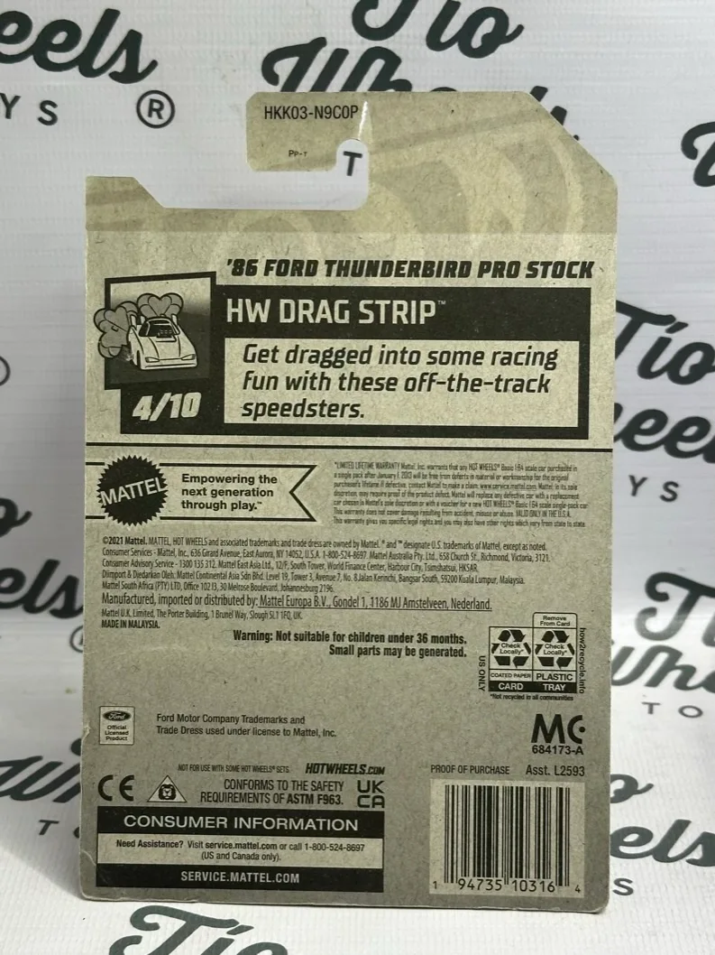 Ford ThunderBird Pro Stock 1986