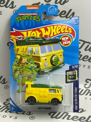 Party Wagon 3/10 Primera Edición 2020 Tortugas Nijas