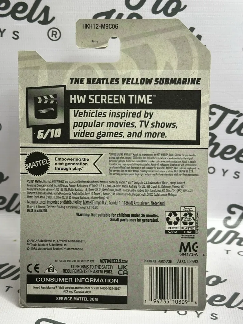 The Beatles Yellow Submarine 6/10 2021