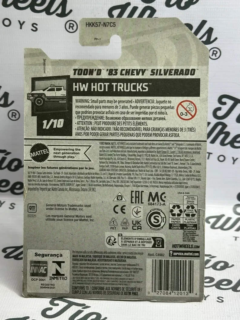 Chevy Silverado 1983 Tooned