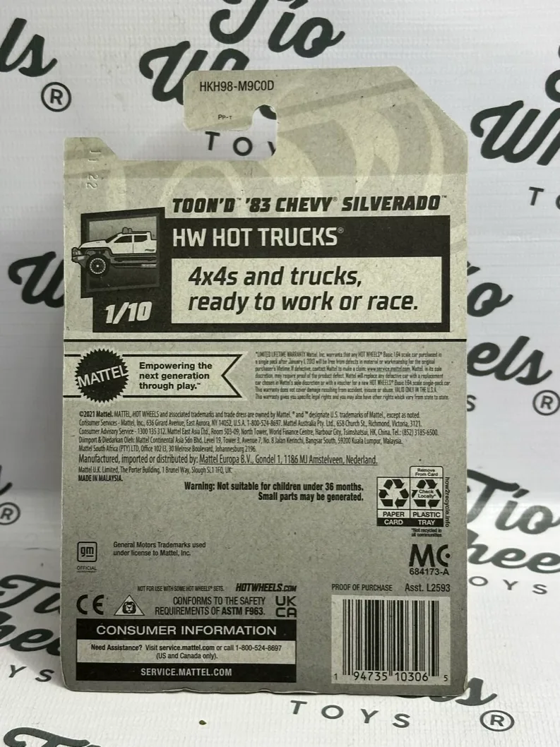 Chevy Silverado 1983 Tooned