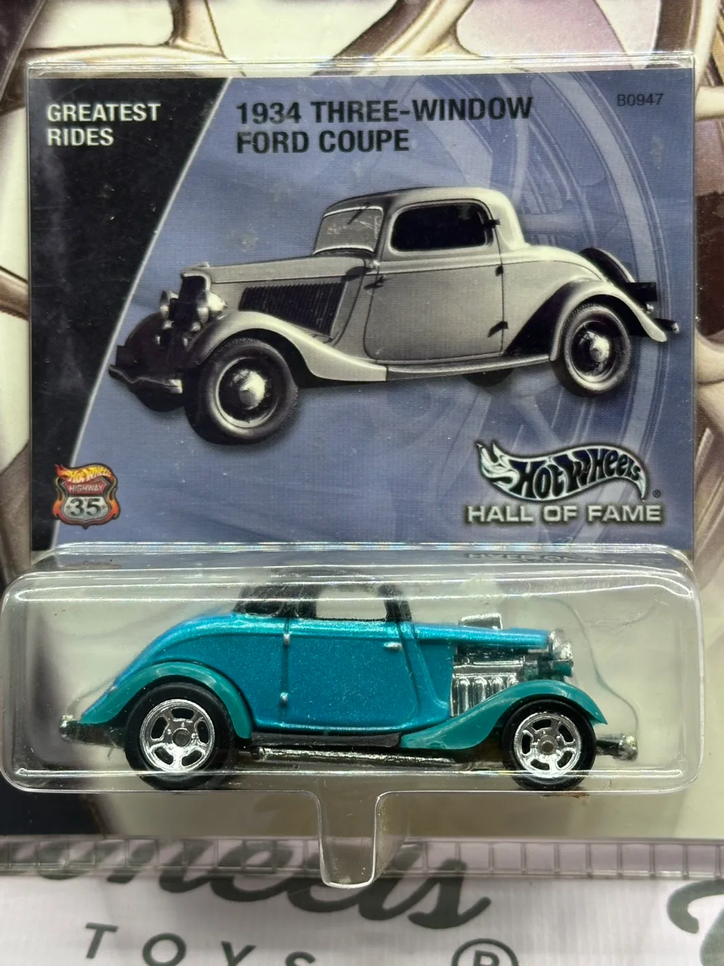 Ford Coupe Three Windows 1934 Hall Of Fame