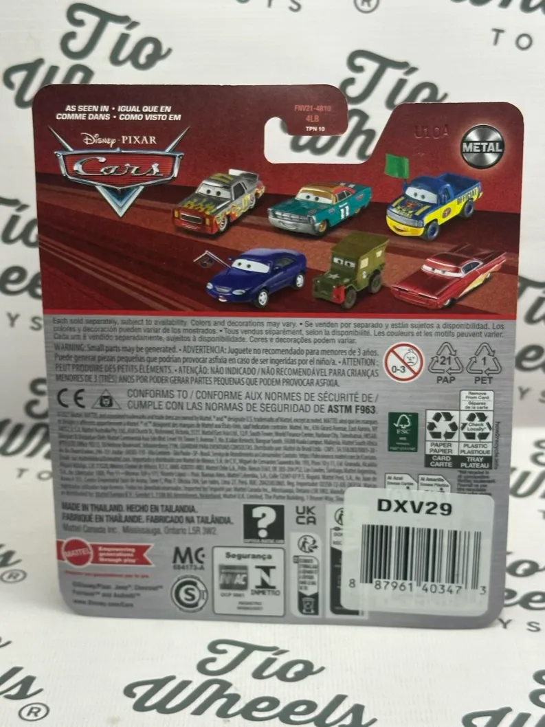 Rayo McQueen Con Pala Cars