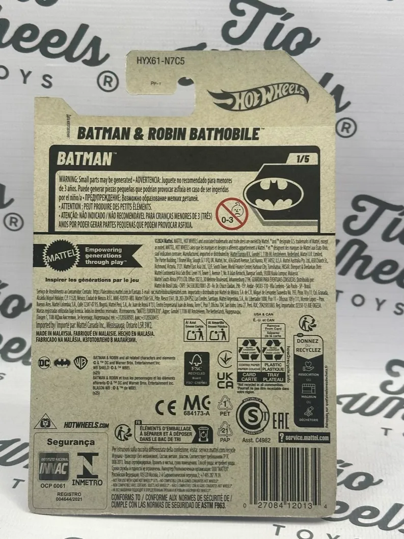 Batman y Robin Batmobile